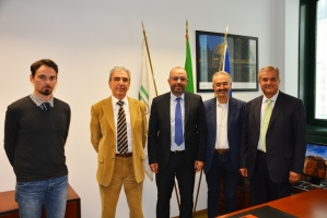 da sin. Maffei, Campogiani, Mastrovincenzo, Carnaroli e Minardi