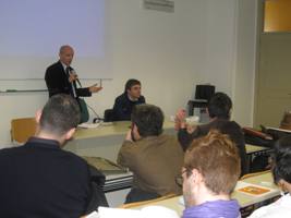Seminario alla facolta' di Scienze della Comunicazione di Macerata